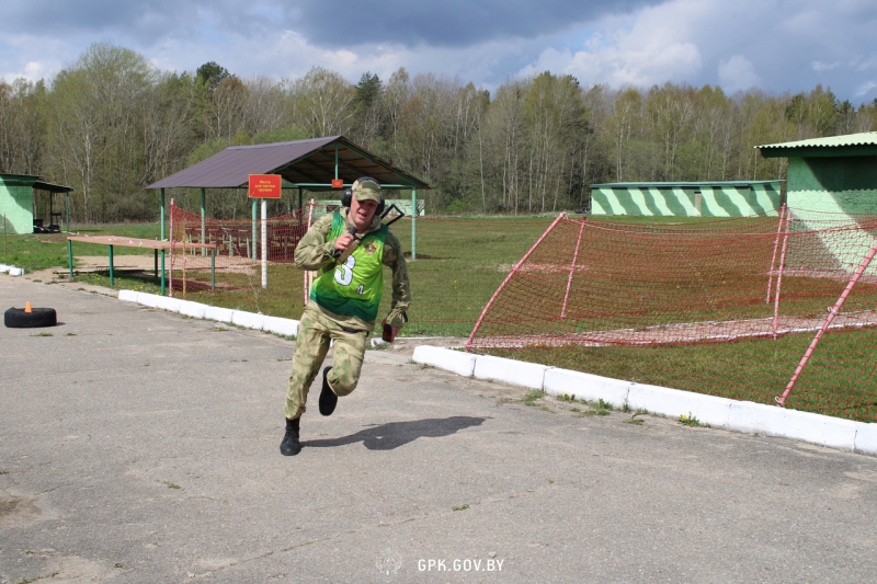 Соревнования среди сборных команд воинских частей органов пограничной службы