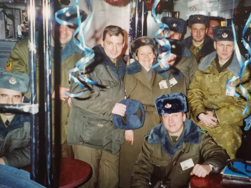 2000-е...ОПК " Гудогай-1" Сморгонской пограничной группы ...в/ч 2044.. Год скорее всего 2005-й.