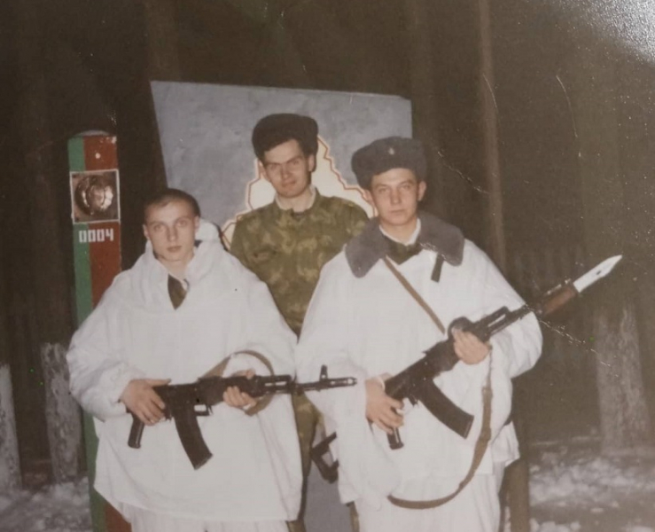 2000-й год. 4-ая застава "Казимирово"  Брестской пограничной группы