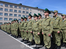 Брестская Краснознаменная пограничная группа имени Ф.Э. Дзержинского отмечает свое 80-летие