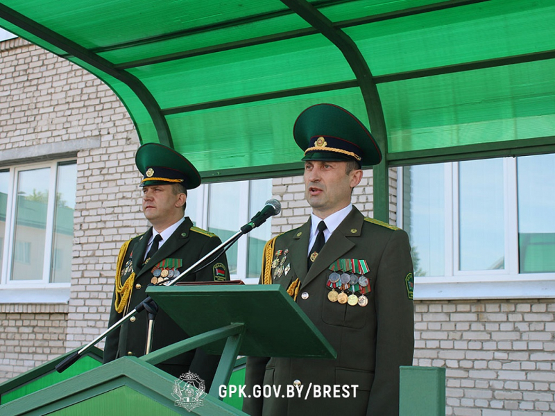 Брестская Краснознаменная пограничная группа имени Ф.Э. Дзержинского отмечает свое 80-летие