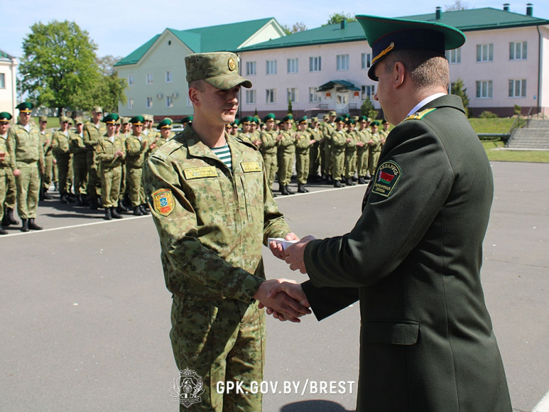 Брестская Краснознаменная пограничная группа имени Ф.Э. Дзержинского отмечает свое 80-летие