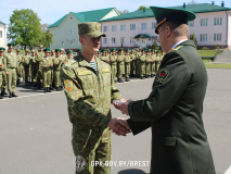 Брестская Краснознаменная пограничная группа имени Ф.Э. Дзержинского отмечает свое 80-летие