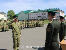 Брестская Краснознаменная пограничная группа имени Ф.Э. Дзержинского отмечает свое 80-летие
