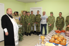 Протаіерэй Віктар Паляціла традыцыйна наведаў пагранічную камендатуру “Маларыта”