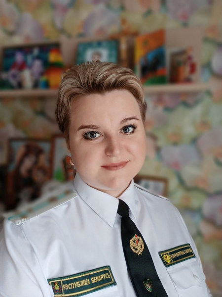 родине... Наталья Милош, отделение пограничного контроля «Гудогай»...