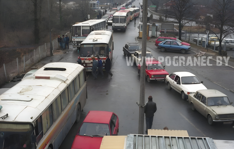 1993 год. Как выглядел в то время погранпереход "Брест - Тересполь"...