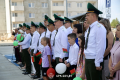 30 семей лидских пограничников получили ключи от арендных квартир