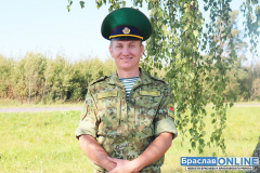 Старшина заставы «Видзы» Сергей Буйко