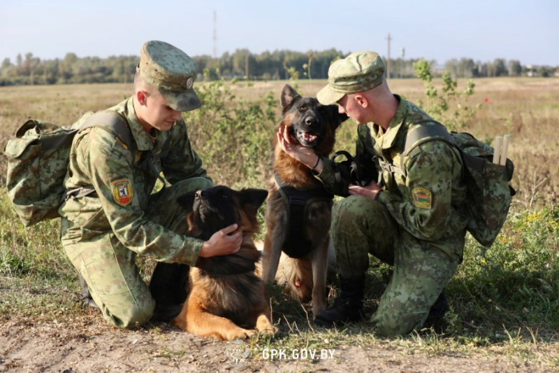 В Бресте определили лучшую "тревожную группу" органов пограничной службы