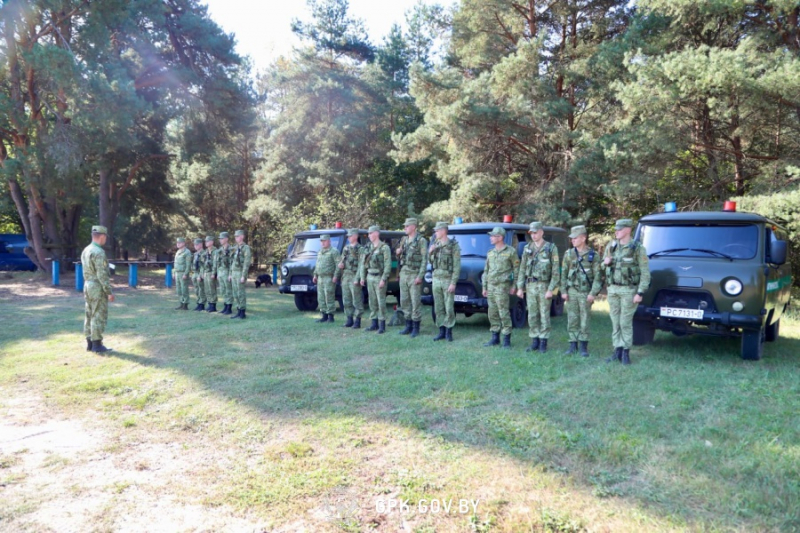 В Бресте определили лучшую "тревожную группу" органов пограничной службы