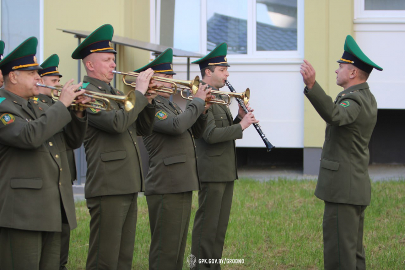 Открытие дома приурочено к 80-летию со дня образования Гродненской пограничной группы