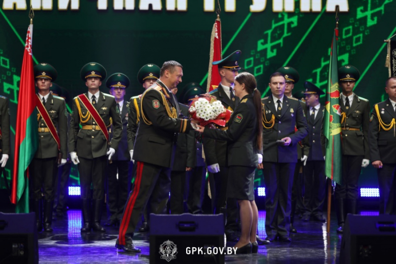 В Гродно прошло торжественное мероприятие, приуроченное к 80-летию Гродненской пограничной группы
