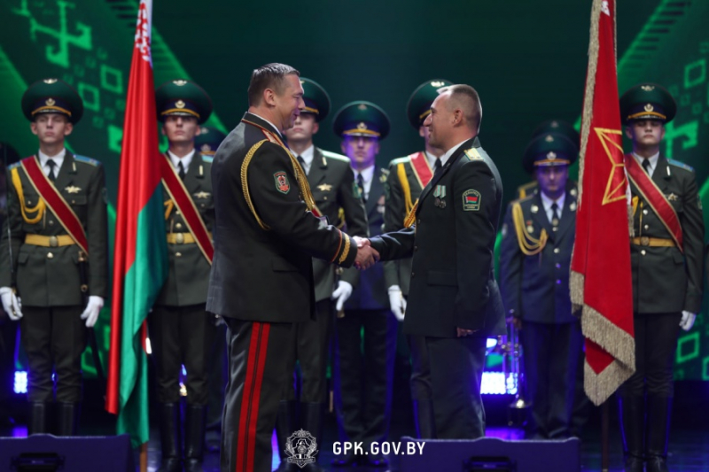 В Гродно прошло торжественное мероприятие, приуроченное к 80-летию Гродненской пограничной группы