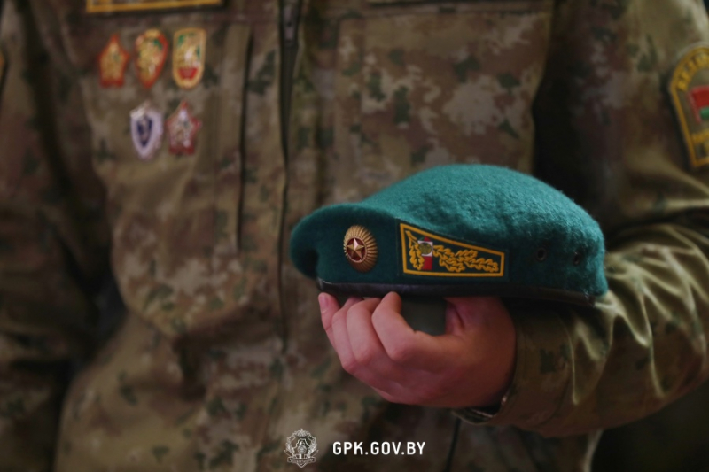 В Минске наградили лучших солдат-пограничников