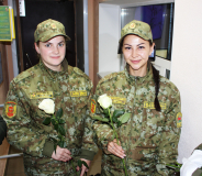 Праздничный концерт ко Дню матери состоялся в Пинском погранотряде...