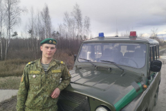 командир отделения пограничной заставы «Хиничев» Денис Парфеевец