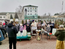 Праздник Крещения. Храм во имя преподобных воинов Александра Пересвета и Андрея Осляби Радонежских...