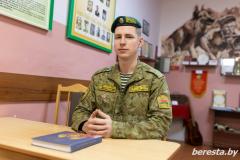 Военнослужащий пограничной заставы «Пограничный» Никита Липко: «Быть пограничником для меня честь»