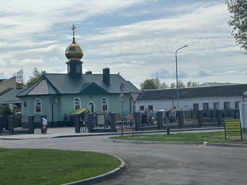 Пасхальные мероприятия в храмев честь святых воинов Преподобных Александра Пересвета и Андрея Осляби