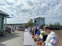 Пасхальные мероприятия в храмев честь святых воинов Преподобных Александра Пересвета и Андрея Осляби