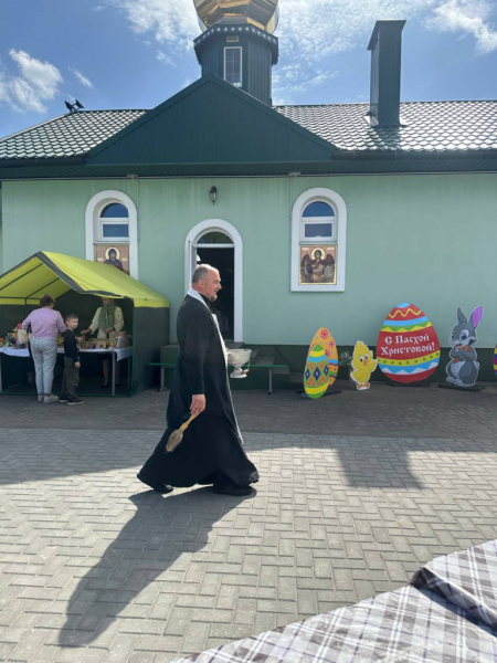 Пасхальные мероприятия в храмев честь святых воинов Преподобных Александра Пересвета и Андрея Осляби