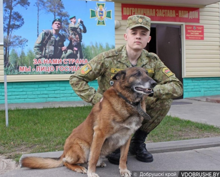 Как вожатый служебной собаки заставы «Круговец-Калинино» стал лучшим в своем деле