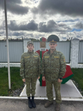 Супруги Роман и Виктория Шнаровы служат на пограничном посту «Субботники» Лидского пограничного отряда.