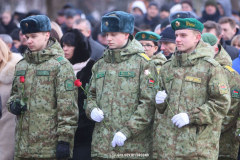 Гродненские пограничники приняли участие в мероприятиях ко Дню памяти воинов-интернационалистов