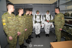 Уникальные объекты на просторах СНГ появились в учебном центре Института пограничной службы Беларуси.