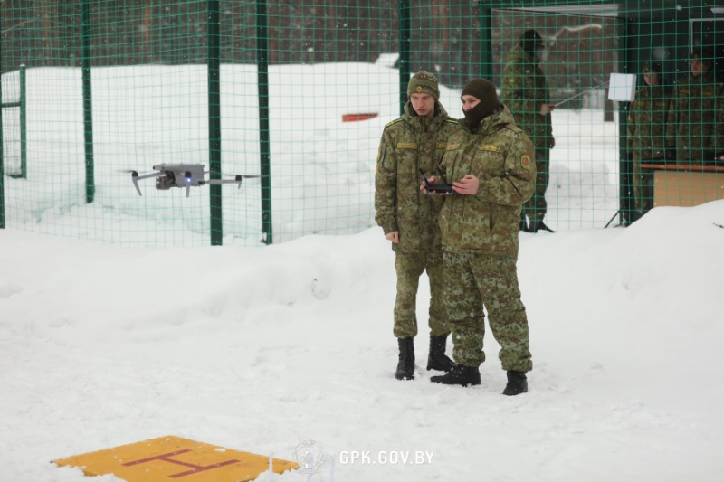 Уникальные объекты на просторах СНГ появились в учебном центре Института пограничной службы Беларуси.