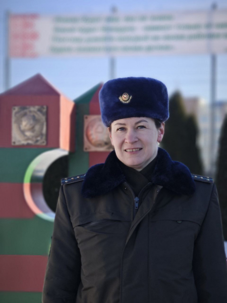 Ирина Янченя  и граница