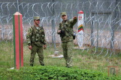 Поставские пограничники охраняют рубежи на белорусско-литовском участке протяженностью около 90 км