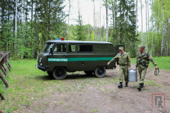 Поставские пограничники охраняют рубежи на белорусско-литовском участке протяженностью около 90 км