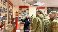 В Лидском погранотряде торжественно наградили лучших по итогам сборов