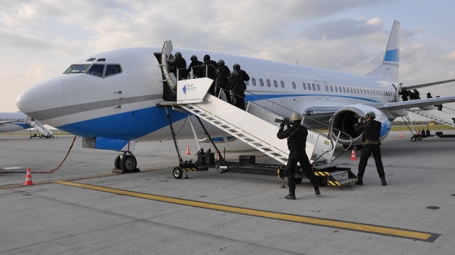 Совместные учения Пограничной Охраны и Военной жандармерии