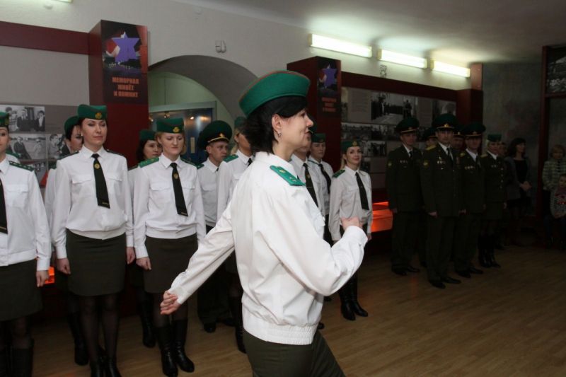Выпуск младших офицеров...Центр подготовки специалистов пограничного контроля...04.12.2015