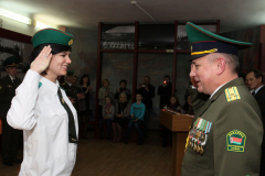 Выпуск младших офицеров...Центр подготовки специалистов пограничного контроля...04.12.2015