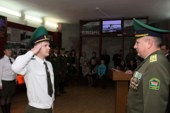 Выпуск младших офицеров...Центр подготовки специалистов пограничного контроля...04.12.2015