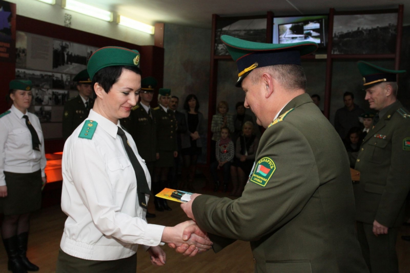 Выпуск младших офицеров...Центр подготовки специалистов пограничного контроля...04.12.2015