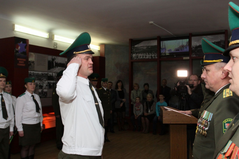 Выпуск младших офицеров...Центр подготовки специалистов пограничного контроля...04.12.2015