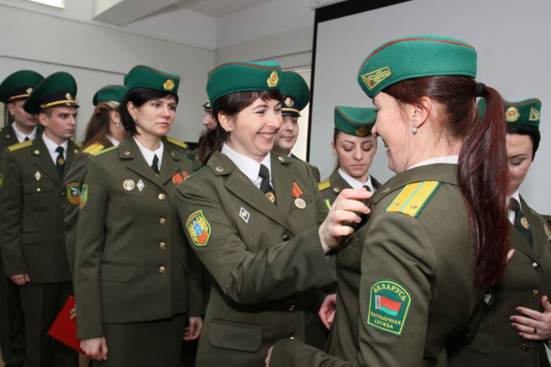 Выпуск младших офицеров...Центр подготовки специалистов пограничного контроля...04.12.2015