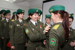 Выпуск младших офицеров...Центр подготовки специалистов пограничного контроля...04.12.2015