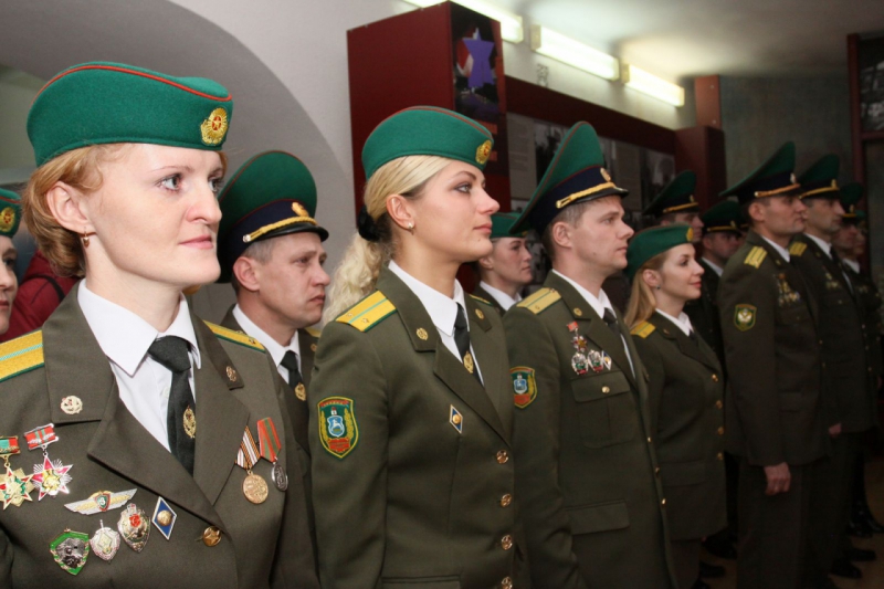 Выпуск младших офицеров...Центр подготовки специалистов пограничного контроля...04.12.2015