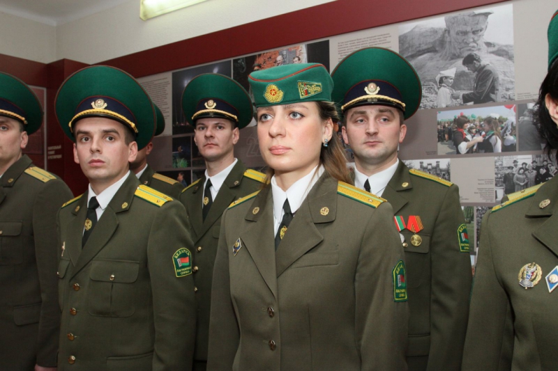 Выпуск младших офицеров...Центр подготовки специалистов пограничного контроля...04.12.2015