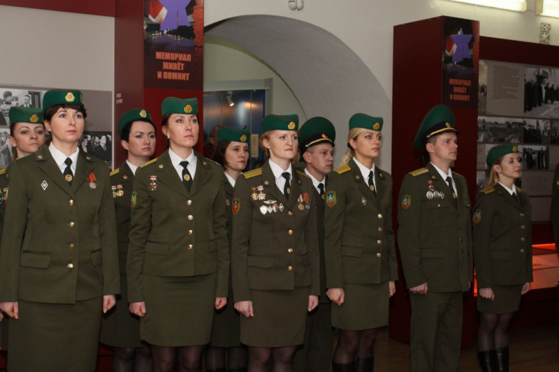 Выпуск младших офицеров...Центр подготовки специалистов пограничного контроля...04.12.2015