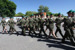 Выпуск младших офицеров 05.06.2015 Центр подготовки специалистов пограничного контроля "Института пограничной службы"(г.Брест)