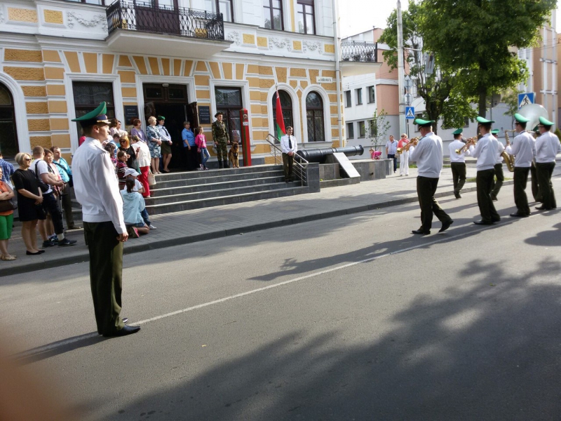 "Модный четверг в музее" посвященный Дню пограничника 2016г.