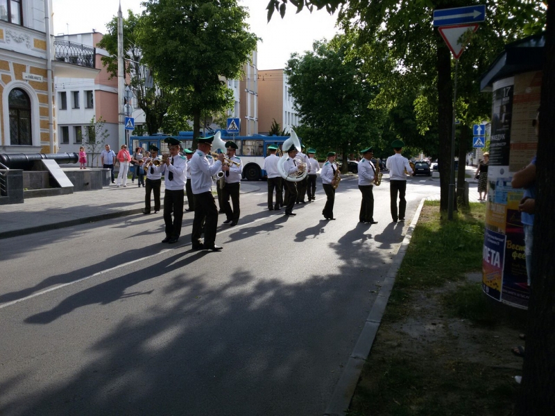 "Модный четверг в музее" посвященный Дню пограничника 2016г.