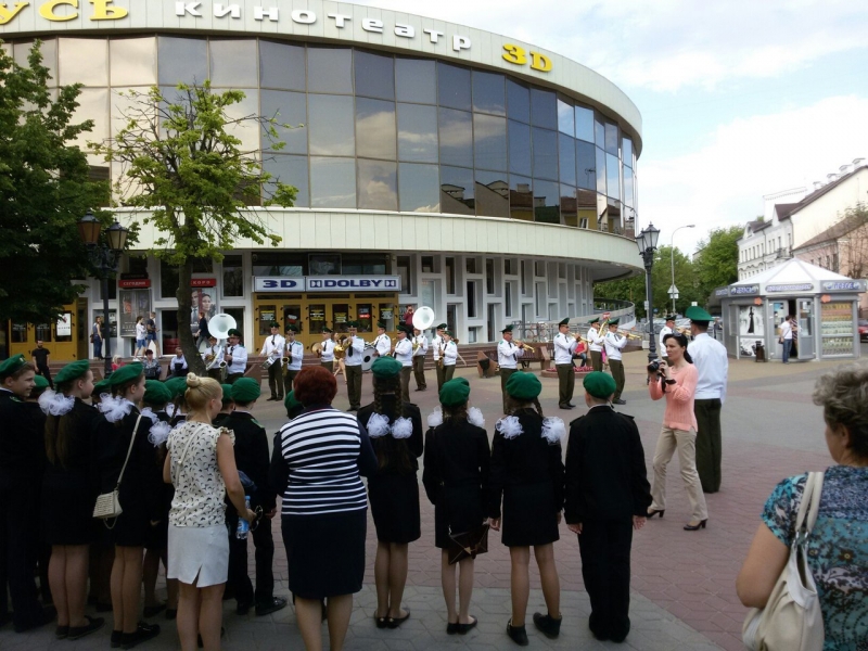 "Модный четверг в музее" посвященный Дню пограничника 2016г.